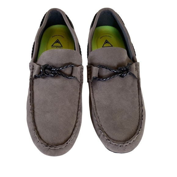 Vance Co Tyrell Mens 10.5 US Slip On Loafers Gray Tru‎ Comfort Foam Driving Shoe - Picture 5 of 15
